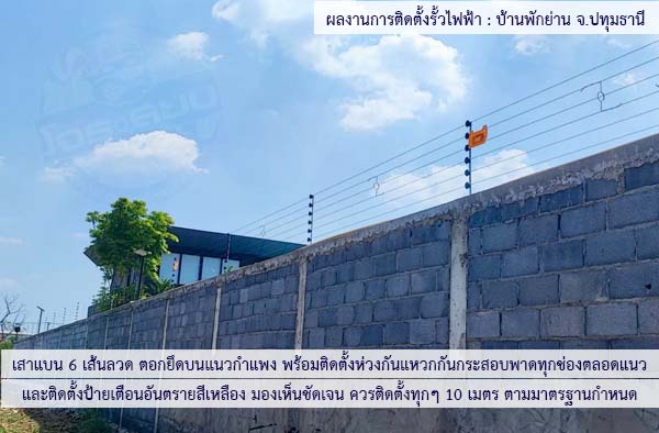 ผลงานติดตั้ง