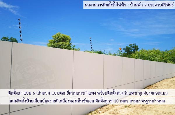 ผลงานติดตั้ง